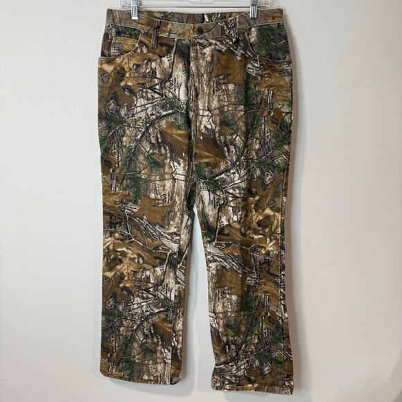 Wrangler Pro Gear Women's Camo Print Jeans Allover Print Hunting Western 12 - Picture 1 of 7